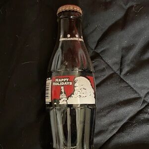 1994 Coca-Cola Holiday Edition Bottle with Red Label